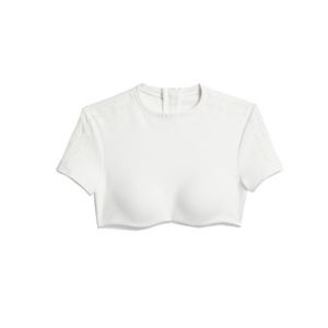Ivy Park Rodeo Off-White Crop Top Sz L